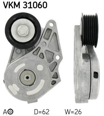 Rolo tensor da correia trapezoidal estriada SKF ref. VKM 31060